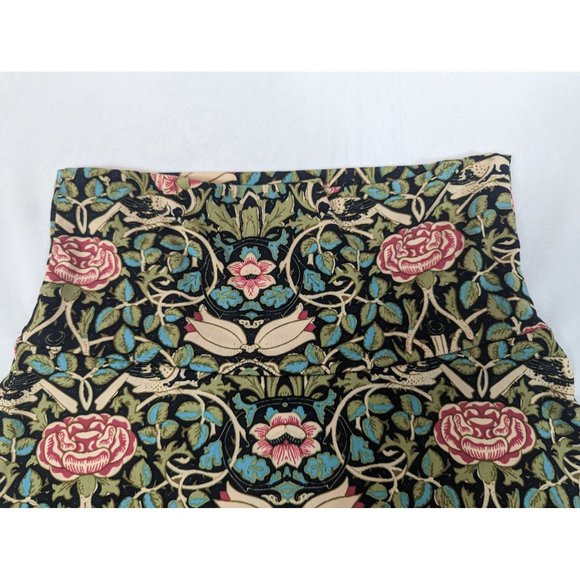 LulaRoe Azure Floral Skater Style Skirt XS - Picture 4 of 5